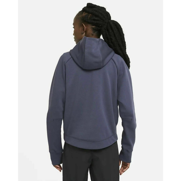 Womens Nike tech fleece hoodie windrunner brand new blue small s - Picture 3 of 8